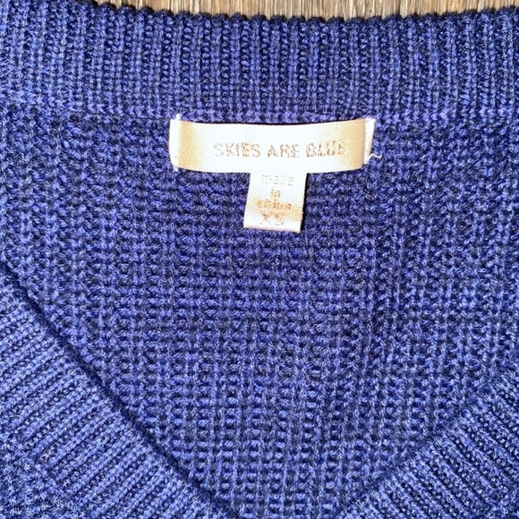 Skies are Blue size XS sweater navy blue - Picture 5 of 6